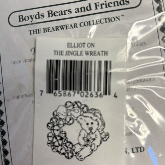 NWT Vintage Elliot on the Jingle Wreath unopened 1994 - Picture 5 of 5